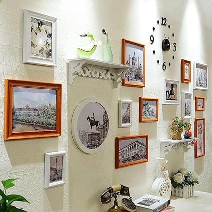 Amazon Com Kinue Multi Picture Photo Frames Wall Set