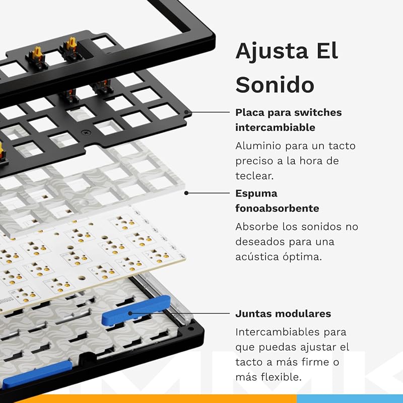GMMK 3 Pro 75% Barebones ISO Modular Keyboard Case