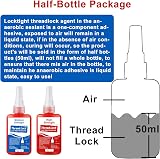 EIGTWEN Thread Lock High Medium Strength 100ml Nuts Bolts Fasteners Screws view 2