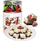 strawberry chocolate hearts，Two tone soft core chocolate 150g,chocolates individually wrapped bulk