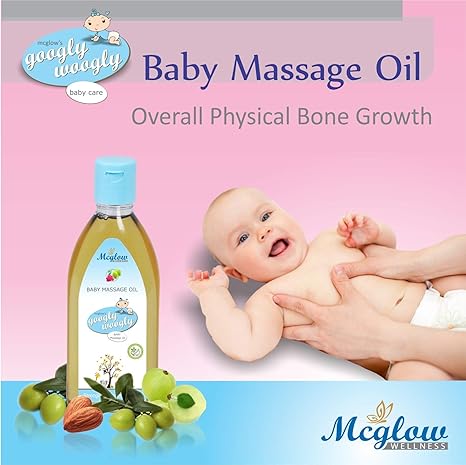 baby massage oil for strong bones
