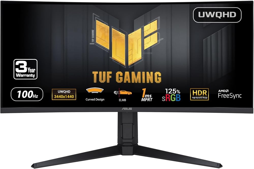 ASUS TUF Gaming VG249Q1A 23.8" Full HD 165Hz 1ms Extreme Low Motion Blur