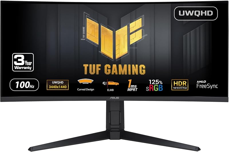 ASUS TUF Gaming VG249Q1A 23.8" Full HD 165Hz 1ms Extreme Low Motion Blur