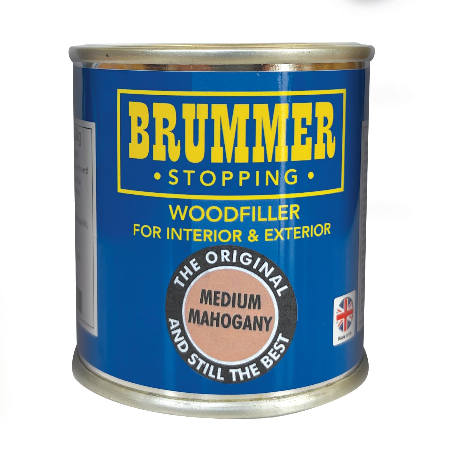 Brummer Wood Filler Medium Mahogany 250g – 2 Sizes & Assorted Shades | Ideal for DIY Wood Repairs & Restorations