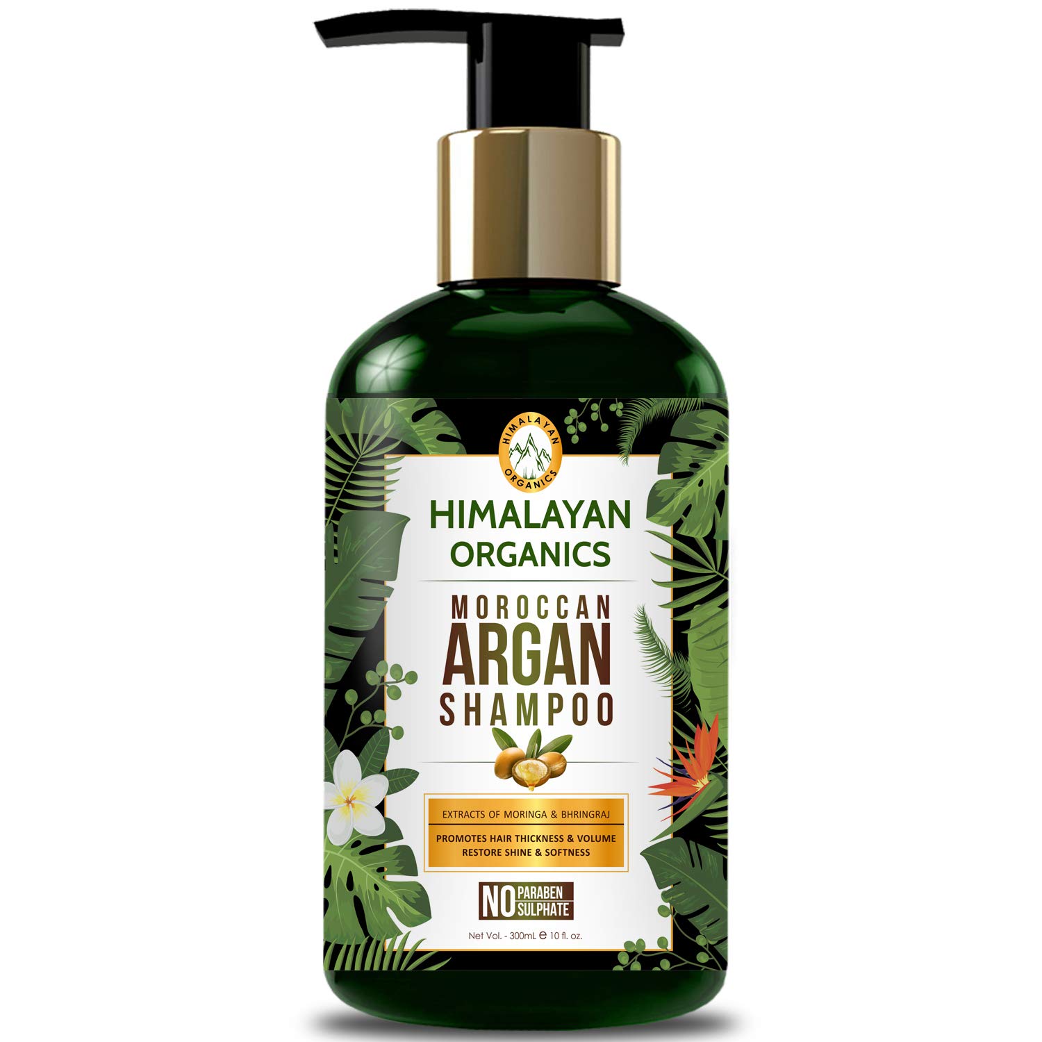 Buy Himalayan Organics Moroccan Argan Oil Shampoo for Hair Growth No
