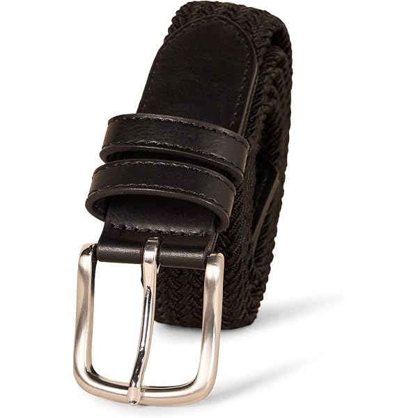 Zac's Alter Ego Riem -M- 3 row pyramid studded Wit