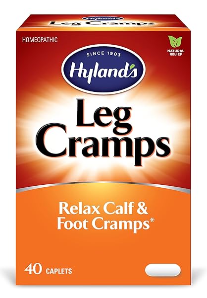 HYLAND’S LEG CRAMP CAPLETS, NATURAL CALF, LEG AND FOOT CRAMP RELIEF, 40 COUNT