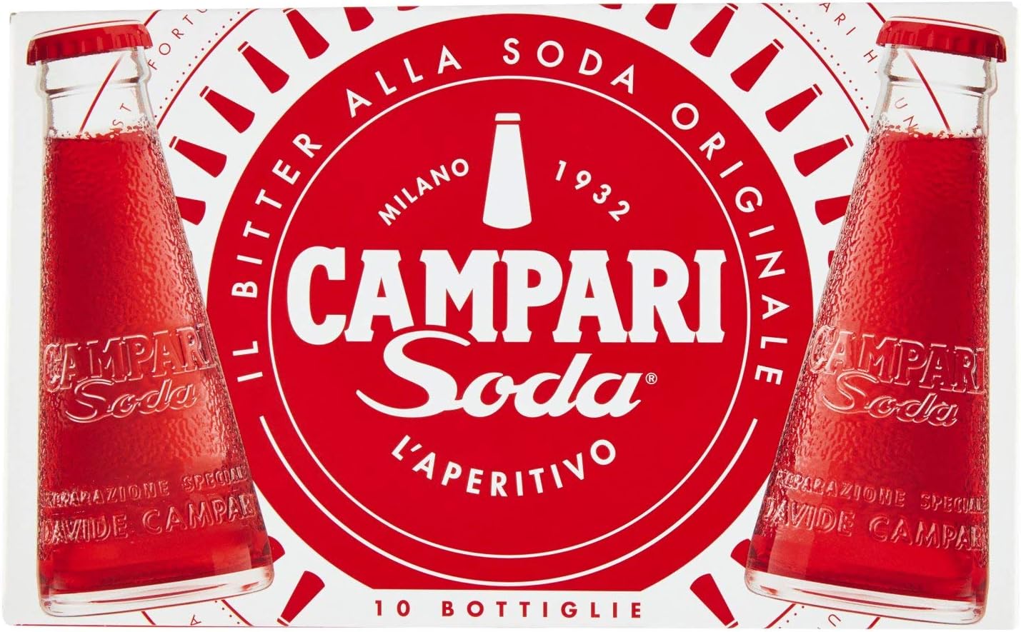 Campari Soda Ml.100 (pack of 10): Amazon.de: Bier, Wein & Spirituosen
