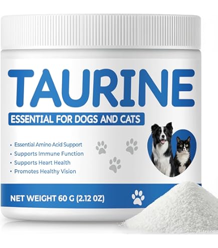 Amazon.com : XCEL Taurine for Dogs 1000 mg Supplement with L-Carnitine,  Quarter Scored Tablets (250 mg Split), Up to 240 Servings, Supports Heart,  Eye & Energy Health : Pet Supplies