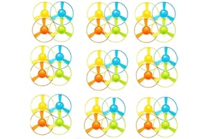 Svemei Cat Fetch Toy, Interactive Flying Cat Toy with 36 Flying Propellers, Dog Cat Kitten Tracks Toy for Training Hunting Chasing(only Flying Propellers)