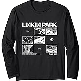 Linkin Park B&W Blocks Long Sleeve T-Shirt
