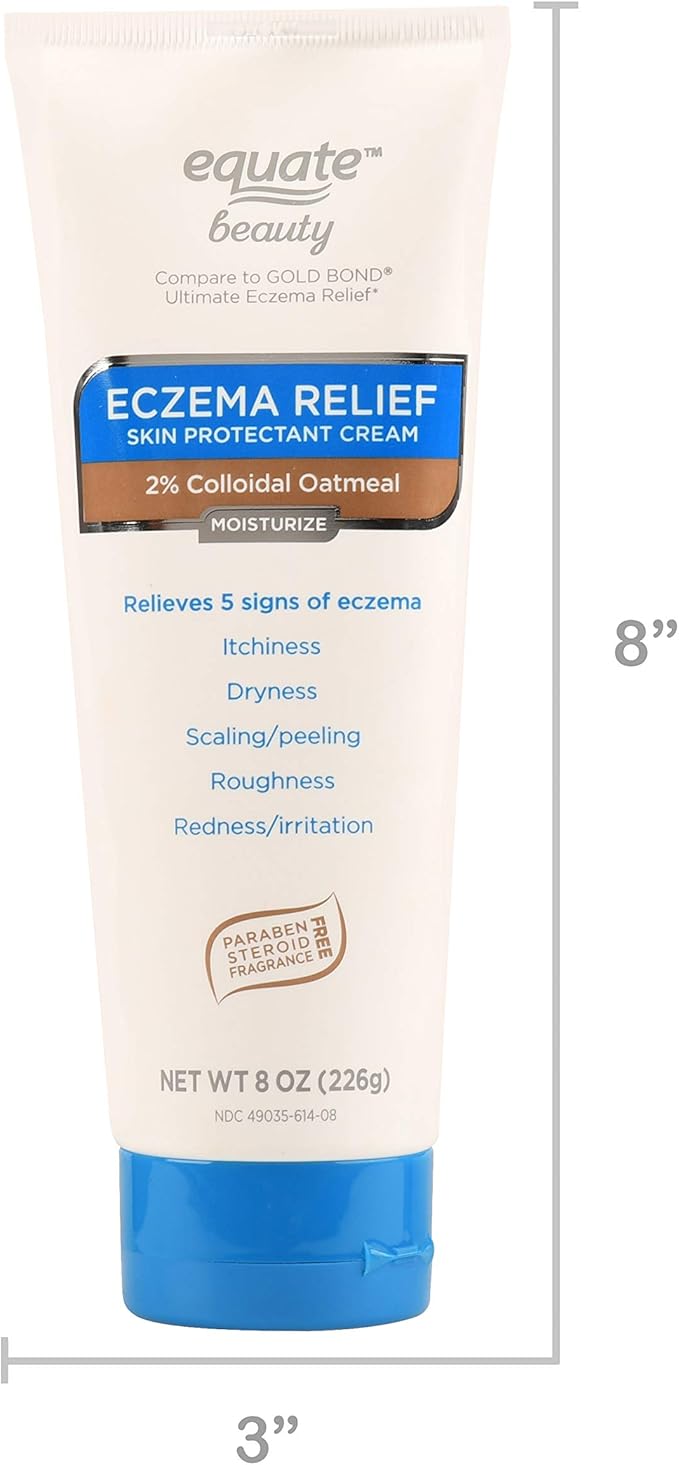 equate eczema soothing moisturizing cream