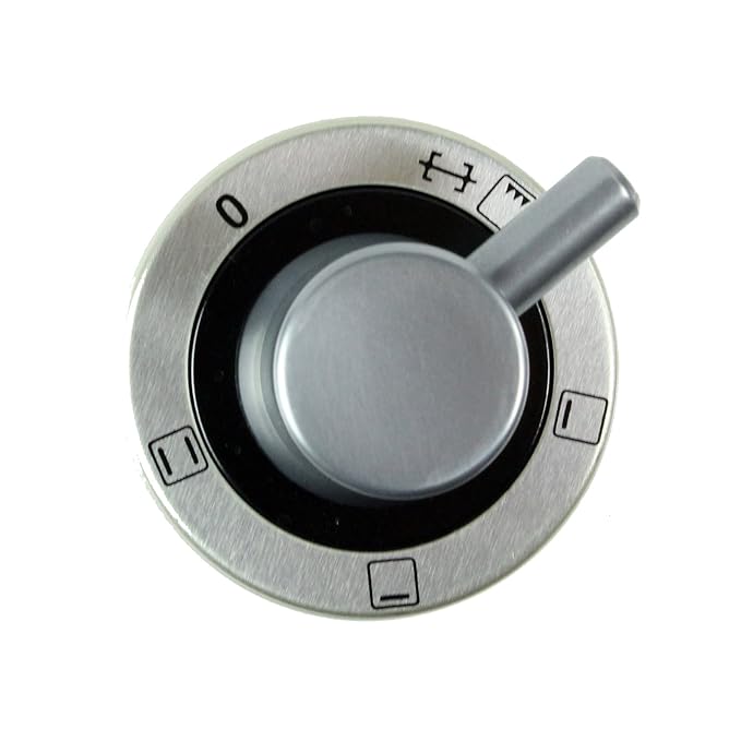 Britannia Cooker Oven Control Knob 'E' Black Inox Amazon.co.uk