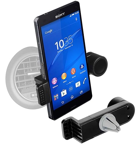 yayago Kfz Auto Halterung / Halter Lüftung für Sony Xperia Z3 Compact D5803 / D5833