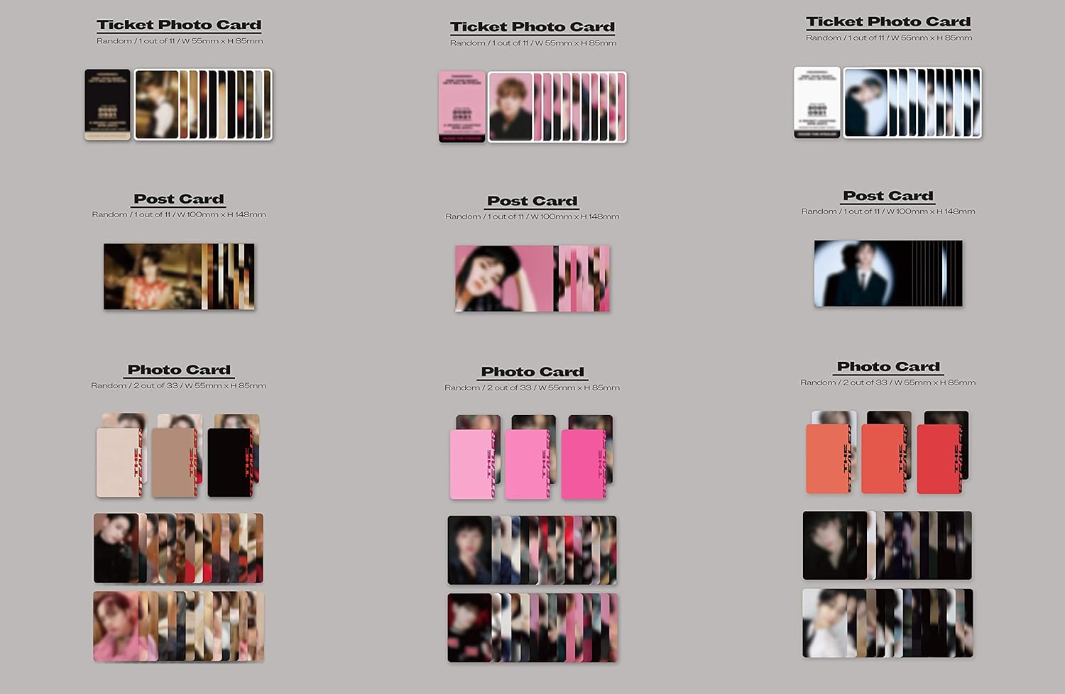 Amazon Com Kakao M The Boyz Chase 5th Mini Album Album Folded Poster Extra Photocards Set Trick Ver Home Kitchen