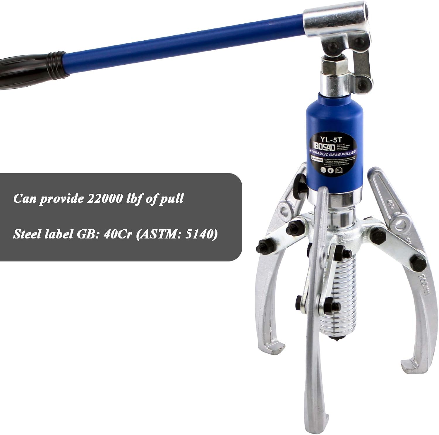 Pullers Tools & Equipment IBOSAD 10Ton Hydraulic Gear Puller Adjustable