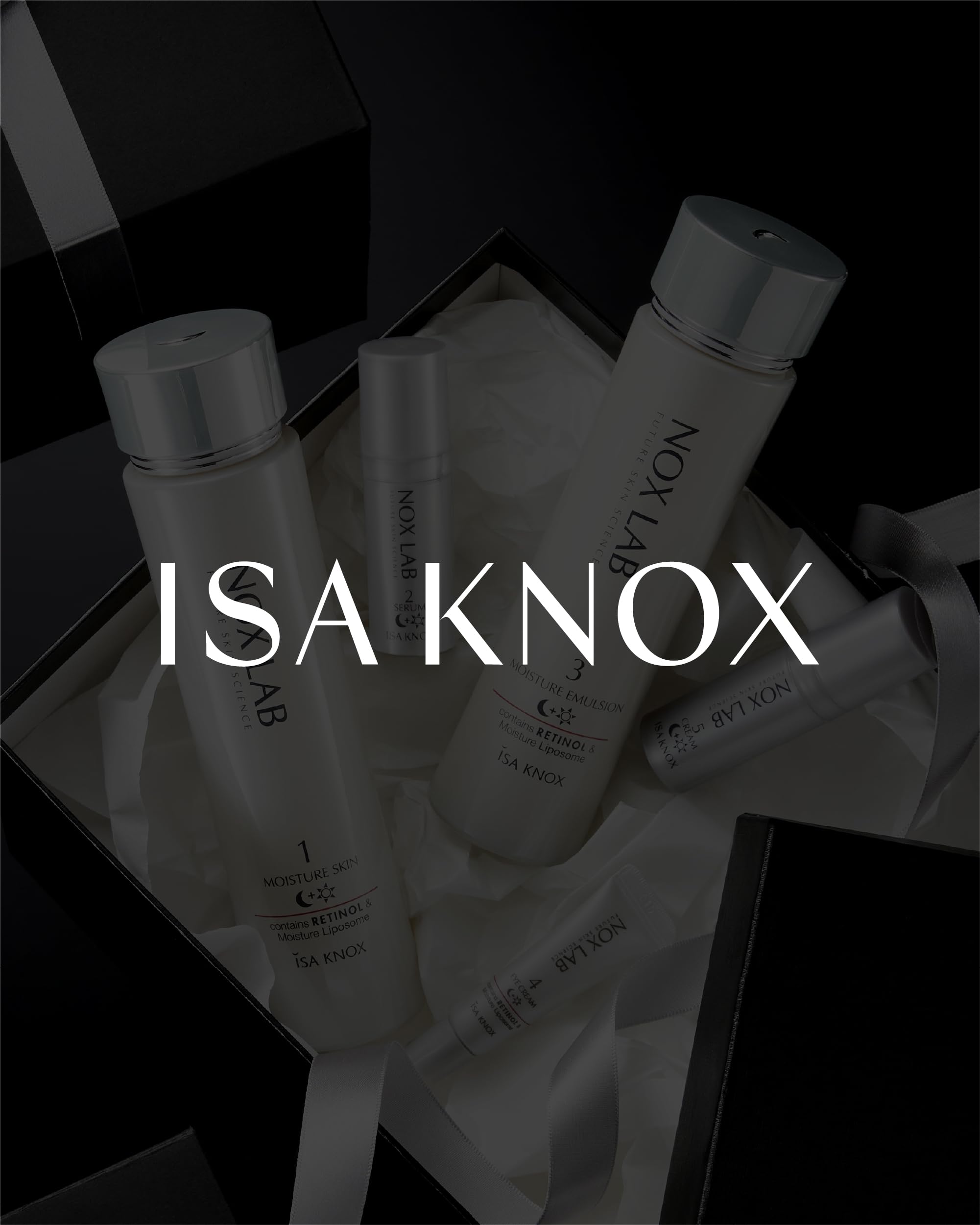 ISA KNOX Nox Lab Smart Edition Set (13.38 fl oz, Duo Set) - Korean Skincare, Anti-Aging, Hydrating & Firming Set for Wrinkle Care. with Smart Retino Formula, Retinol, Moisture Liposome