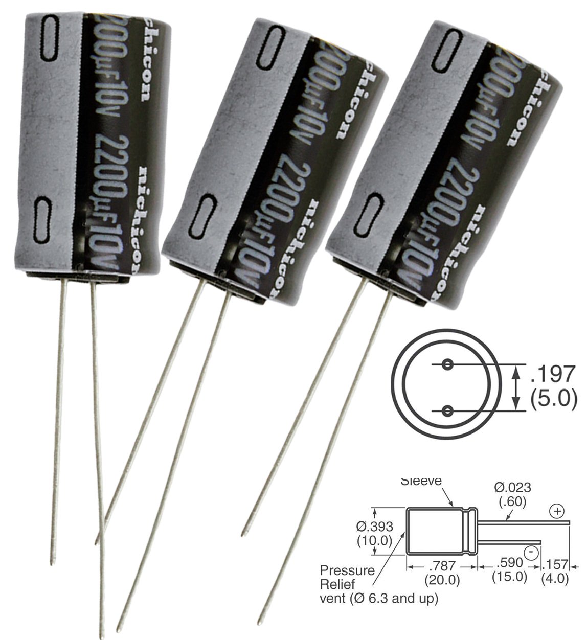 Конденсатор 10v 2200uf