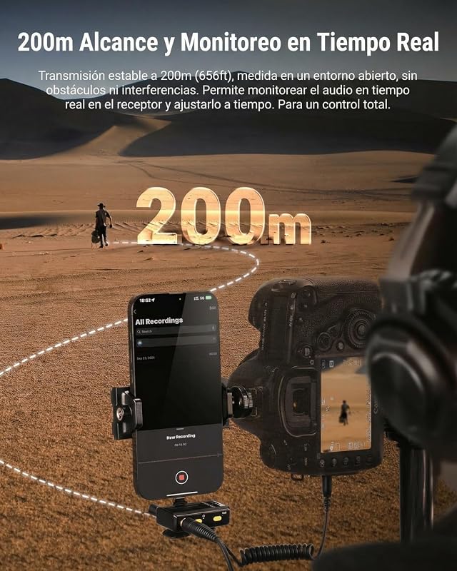 Sistema de microfone sem fios CM28 com carregamento da caixa, cancelar ruído, 4GB de armazenamento, gravação 9H, áudio 16 bits, lapela do microfone compatível com iPhone, iPad, câmara do PC Android