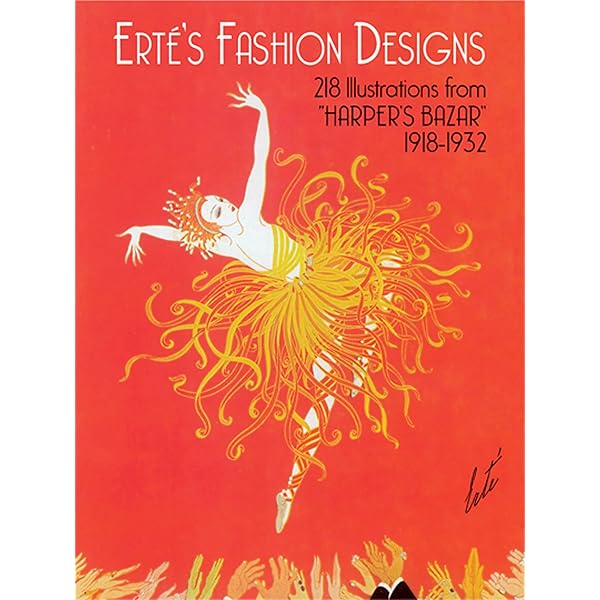 【追加画像】洋書　Designs by Erte エルテ　ハーパーズバザー 追加画像】洋書 Designs by Erte エルテ ハーパーズバザー