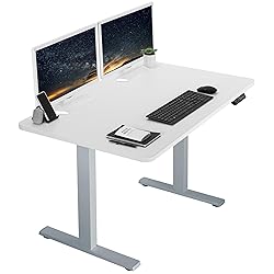 VIVO Electric 48 x 30 in Standing Desk, Memory