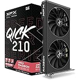 XFX Speedster QICK210 Radeon RX 6500XT Black Gaming Graphics Card with 4GB GDDR6 HDMI, AMD RDNA 2, RX-65XT4DBDQ