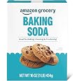 Amazon Grocery, Baking Soda for Baking and Freshening, 16 Oz