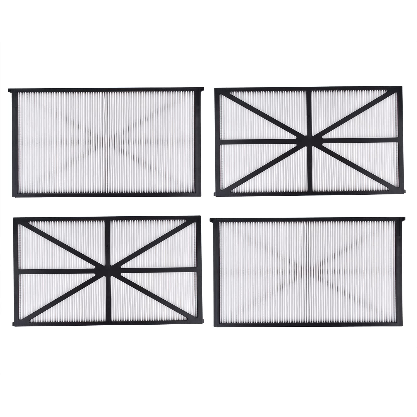 Cancanle RCX70101 Filter Cartridge Refill Kit fit for Hayward Tiger Shark Pool Vacuum Cleaners Maytronics, 4 Pieces