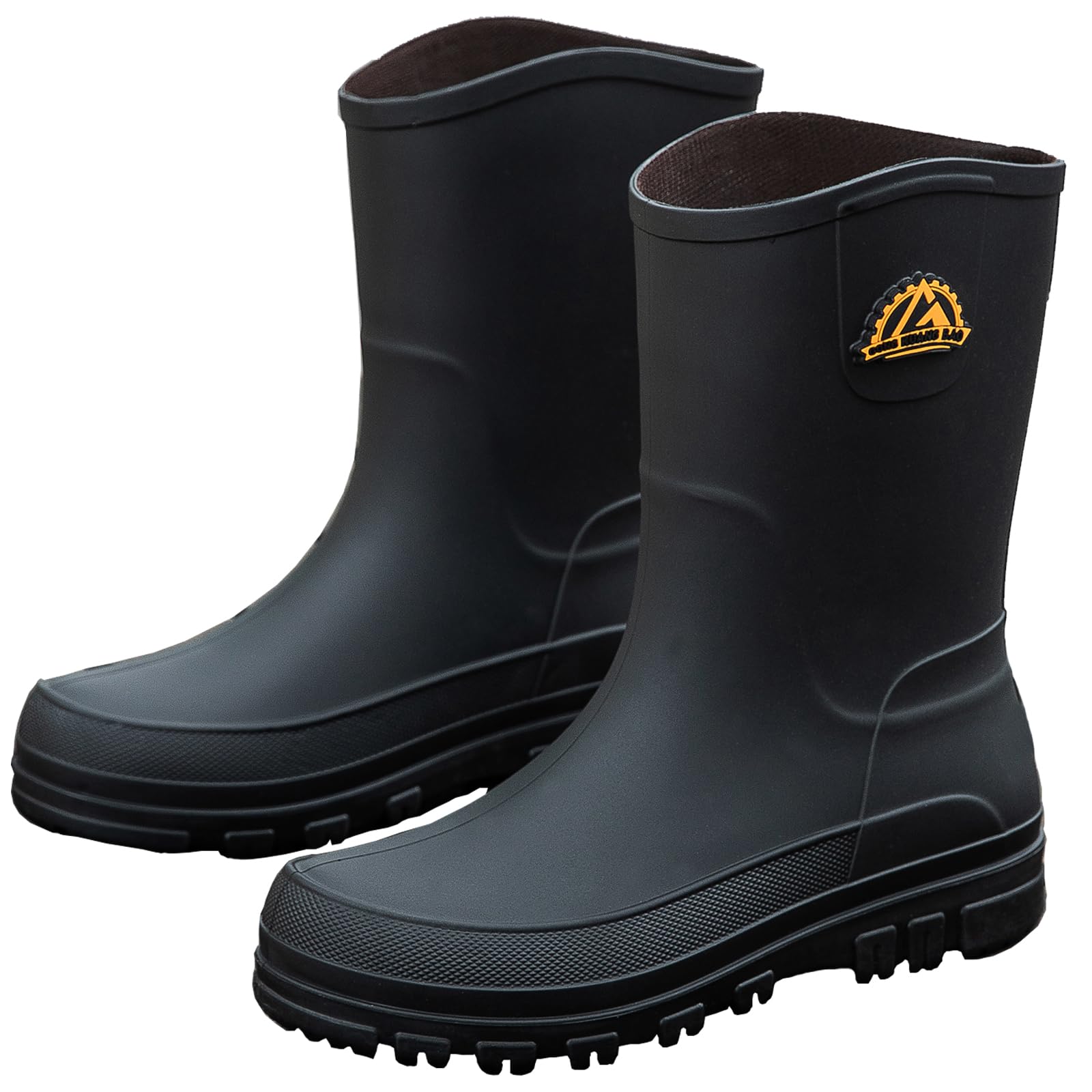 IQAXC Waterproof Garden Rain Boots for Men