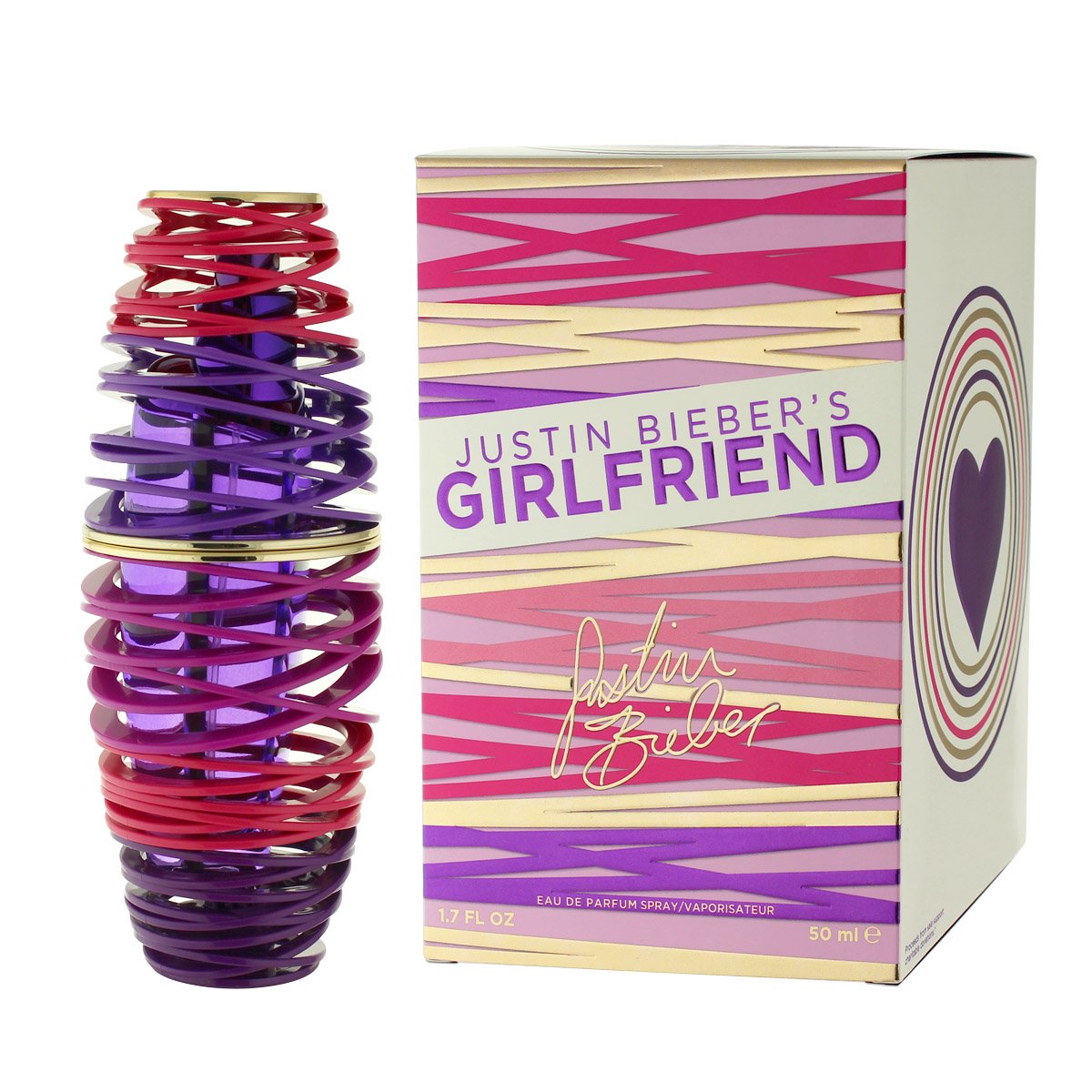 Girlfriend By Justin Bieber Eau De Parfum Spray 1.7 Oz Women