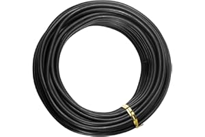 YELARXI Bonsai Training Wire, 4mm x 32.8 ft Anodized Aluminum Floral Plant Training Wire Bendable Metal Stems Accessories for