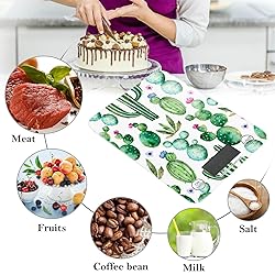 Cactus Succulent Floral Food Scale Waterproof