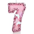Pink Glitter Number Candles – 0-9 Bow Decorated Cake Toppers, 2.95 Inch Tall, For Birthdays - View #8