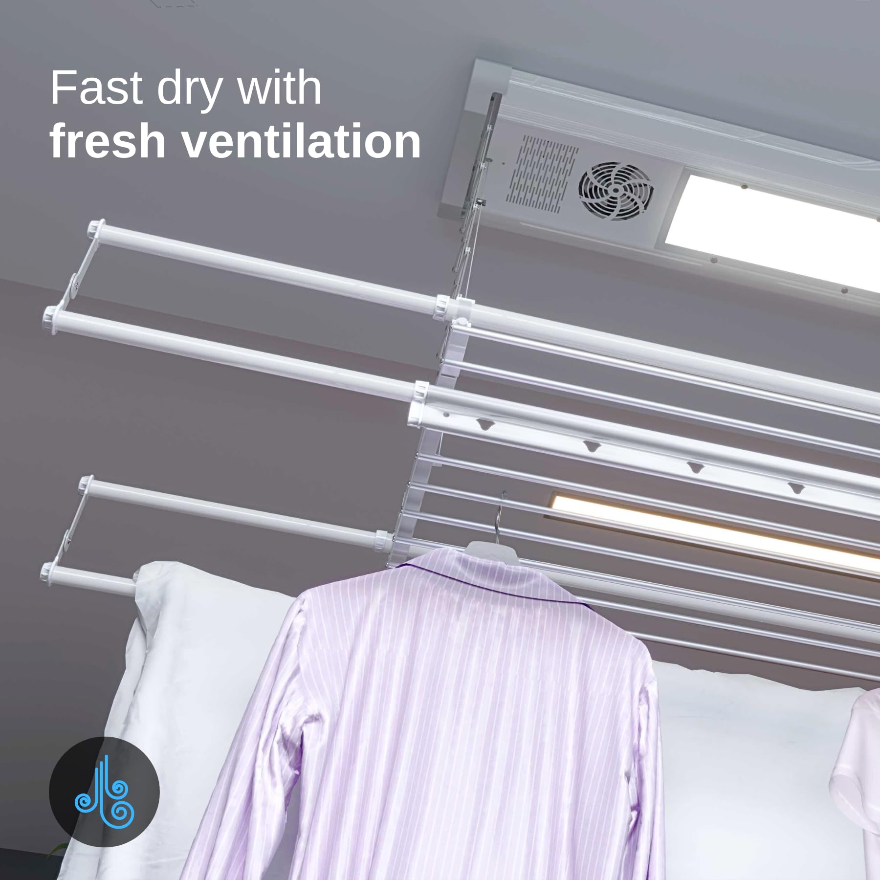 Mua foxydry Air, Wall and Ceiling Clothesline, Electrical Drying Rack ...