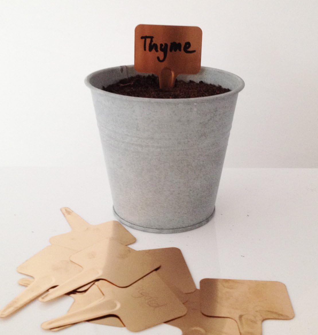 Nutley’s 100 Copper Plant Labels BigaMart