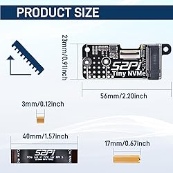 GeeekPi N10 Tiny PCIe M.2 Key-M NVMe SSD PCIe