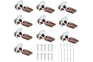 SACUMEA Fit for kenlin Rite-Trak II Replacement Drawer Track Slide Kit #168, 10 Set of Improved Commercial Rite Track 2 Drawer Guides Part - Fit Slide Drawers from Vaughan Bassett,Pulaski, Legacy Manufacturer