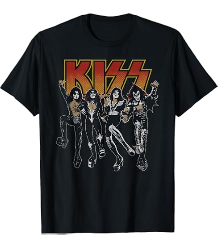 Amazon.com: KISS - Rock and Roll Over 40 T-Shirt : Clothing, Shoes