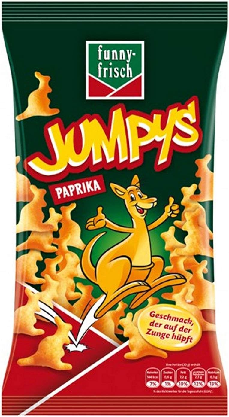 funny-fresh specialties 6x Jumpys 75 g - 2.65 oz