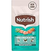 Nutrish Indoor Complete Chicken, Lentils & Salmon Recipe Dry Cat Food, 6 lb. Bag, Packaging May Vary (Rachael Ray)