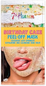 7th Heaven Birthday Cake Peel Off Face Mask Exfoliating Skincare view 2