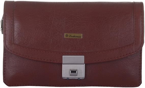 Leatherman Brown 2-Digit Lock Gents Pouch