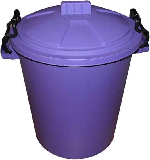 Small 50L Plastic Bin Rodent Proof Ideal for Outdoor / Animal Feed