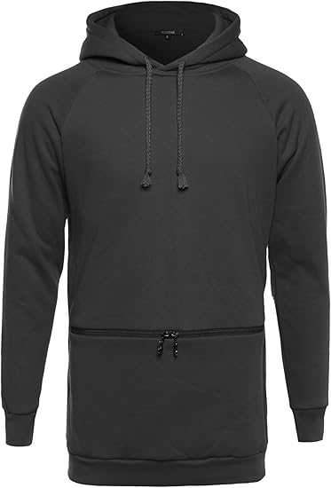 hoodie with front zipper pocket