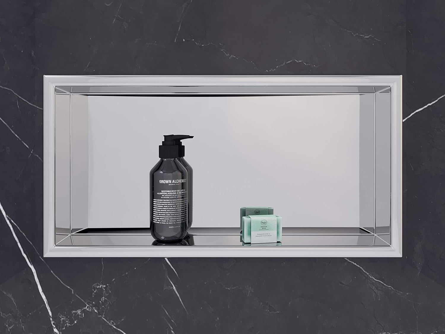 Shower Caddies Home Nook Insert Holds Soap Best Modern In Wall Bathroom