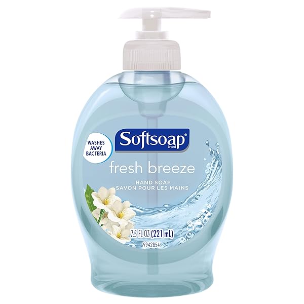 SOFTSOAP LIQUID HAND SOAP, FRESH BREEZE – 7.5 FLUID OUNCE (PACKAGING MAY VARY)