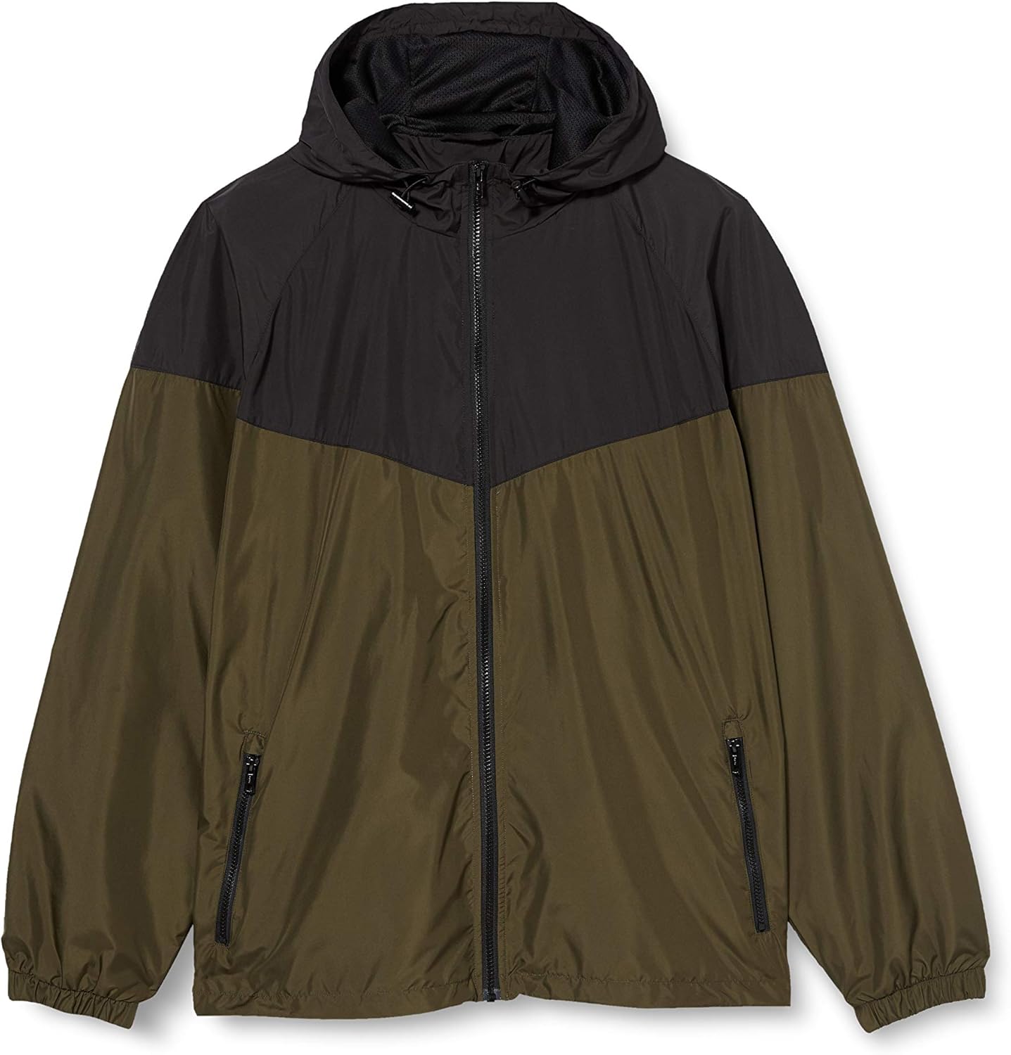 Hombre Build Your Brand Chaqueta Cortavientos para Hombre Deportes y