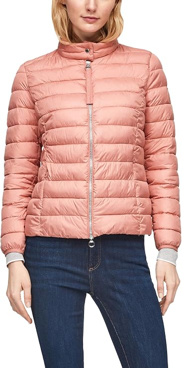 S.Oliver Damen Steppjacke – Sportlicher Schnitt Mit Stehkragen & Reißverschluss