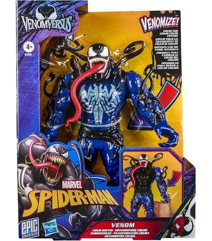 Amazon.com: Spider-Man Marvel Vs Venom Battle Packs, 6-Inch-Scale