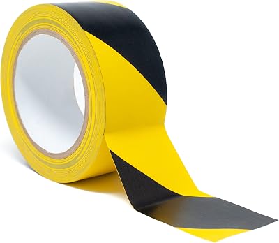 ArmaKit Hazard Tape Yellow/Black 50mm x 33m High Visibility Warning Striped All